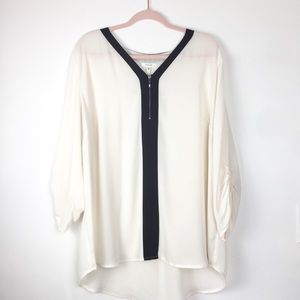 Maurices Ivory Plus Sized Blouse
